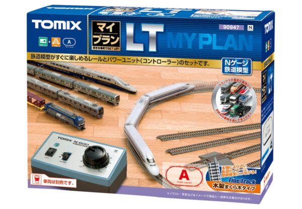 TOMIX 90947 基礎路軌圈 連 控制器 (木枕) (Set A)