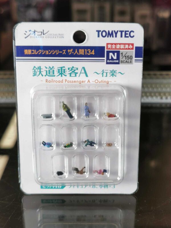 TOMYTEC 319856 ザ・人間 134 鉄道乗客A ～行楽～