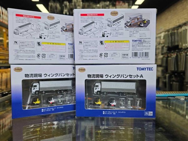 TOMYTEC 317500 ｻﾞ･ﾄﾗｯｸｺﾚｸｼｮﾝ 物流現場 ｳｨﾝｸﾞﾊﾞﾝｾｯﾄA