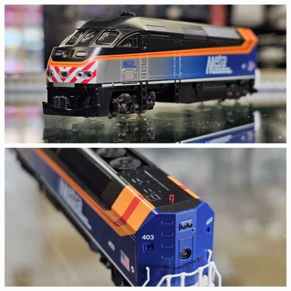 KATO 176-6123 (N)MP36PH Chicago Metra #403