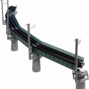 KATO 20-823 ｶｰﾌﾞ鉄橋ｾｯﾄR448-60°(緑) KATO 橋- Khaho Store 咔